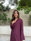 Burgundy Dhaaga Set
