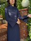 Navy Merino Set