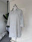 White/Blue Chikankari Toby Tunic