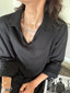 Black Linen Willow Set