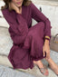 Burgundy Dhaaga Set