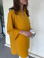 Mustard Toby Tunic with Tulip Shalwar