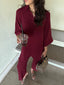 Wine Red Toby Set