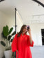 Orange Toby Tunic with Tulip Shalwar