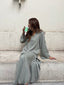 Muted Grey-Green Dhaaga Set
