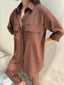 Chocolate Brown Capri Set
