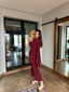 Burgundy Bizu Set