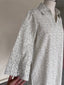 White/Blue Chikankari Toby Tunic