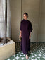 Kendall Set in Aubergine