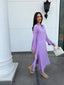 Lilac Swiss Voile Sable Set