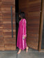 Pink Tourmaline French Velvet Scallop Set