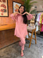 Rose Pink Bow Set