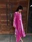 Pink Tourmaline French Velvet Scallop Set
