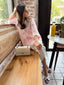 Pink Tie & Dye Chikankari Toby