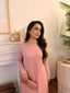 Pink Buttoned Set