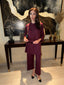 Burgundy Wellsy Set