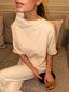 Mock Neck Set