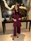 Burgundy Wellsy Set