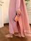 Pink Buttoned Set