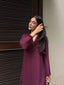 Burgundy Dhaaga Set