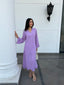 Lilac Swiss Voile Sable Set
