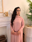 Pink Buttoned Set