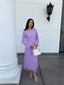 Lilac Swiss Voile Sable Set