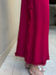 Berry Red Swiss Voile Sable Set
