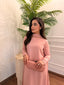Pink Buttoned Set