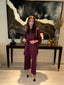 Burgundy Wellsy Set