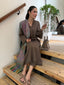 Silver Mink Dhaaga Set