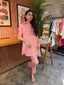 Rose Pink Bow Set