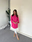 Pink Toby Tunic with Tulip Shalwar