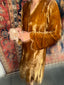 Gold Topaz French Velvet Scallop Set