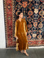 Gold Topaz French Velvet Scallop Set