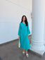 Cyan Swiss Voile Sable Set