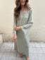 Muted Grey-Green Dhaaga Set