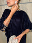 Navy Kelly Kaftaan