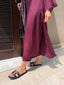 Burgundy Dhaaga Set