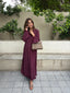 Burgundy Dhaaga Set