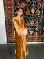 Gold Topaz French Velvet Scallop Set