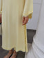 Lemon Swiss Voile Sable Set