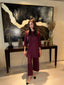 Burgundy Wellsy Set