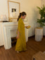 Chartreuse Kendall Set With Sleeves