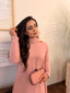Pink Buttoned Set