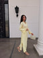 Lemon Swiss Voile Sable Set