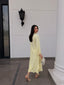 Lemon Swiss Voile Sable Set