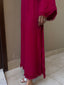 Berry Red Swiss Voile Sable Set