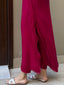 Berry Red Swiss Voile Sable Set