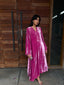 Pink Tourmaline French Velvet Scallop Set